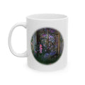The Secret Garden Ceramic Mug — front view with literary quote from The Secret Garden