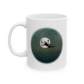 Peter Pan Ceramic Mug — front view with literary quote from Peter Pan