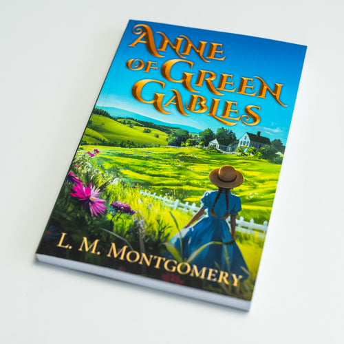Anne of Green Gables — paperback edition, front cover horizontal view