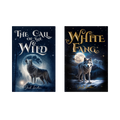 Jack London's Wilderness Tales — complete book set, cover image